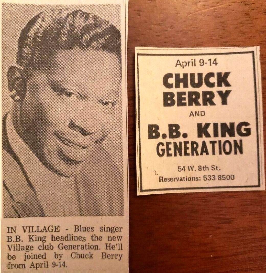 Chuck Berry and BB King